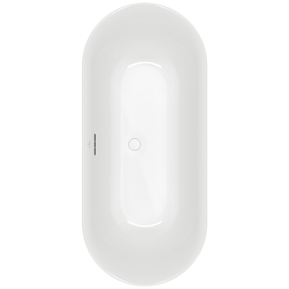 Cutout image of Villeroy & Boch Loop & Friends 1700 x 750mm Freestanding Bath & Integrated Filler